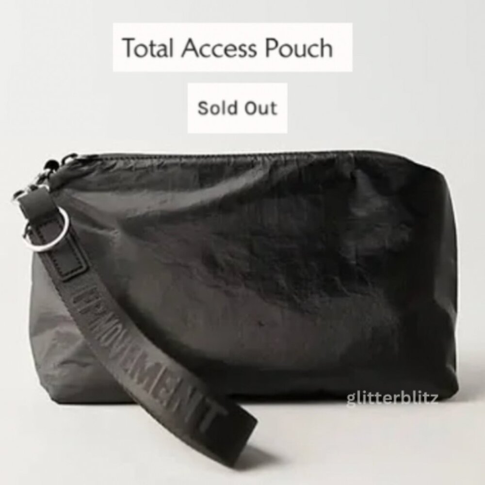 Free People Total Access Pouch in Black NWT
